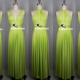 Maxi full long infinity dress, or convertible dress,it is the perfect multiway bridesmaid dress that fits all body shapes bridesmaid dresses