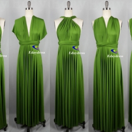 Maxi full long infinity dress, or convertible dress,it is the perfect multiway bridesmaid dress that fits all body shapes bridesmaid dresses