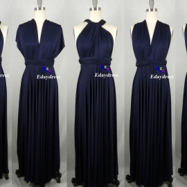 Maxi full long infinity dress, or convertible dress,it is the perfect multiway bridesmaid dress that fits all body shapes bridesmaid dresses