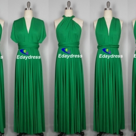 Maxi full long infinity dress, or convertible dress,it is the perfect multiway bridesmaid dress that fits all body shapes bridesmaid dresses