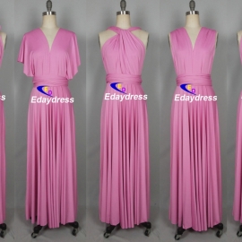 Maxi full long infinity dress, or convertible dress,it is the perfect multiway bridesmaid dress that fits all body shapes bridesmaid dresses