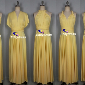 Maxi full long infinity dress, or convertible dress,it is the perfect multiway bridesmaid dress that fits all body shapes bridesmaid dresses
