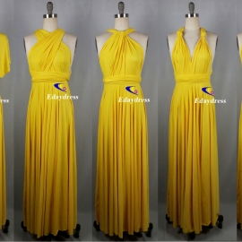 Maxi full long infinity dress, or convertible dress,it is the perfect multiway bridesmaid dress that fits all body shapes bridesmaid dresses