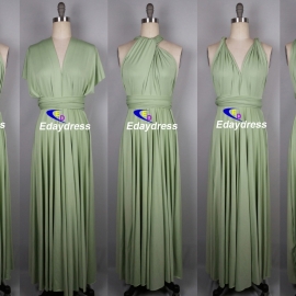 Maxi full long infinity dress, or convertible dress,it is the perfect multiway bridesmaid dress that fits all body shapes bridesmaid dresses