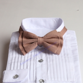 Straps length adjustable for wedding with fabric matching infinity dresses men or children bow ties