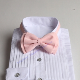 Straps length adjustable for wedding with fabric matching infinity dresses men or children bow ties