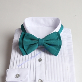 Straps length adjustable for wedding with fabric matching infinity dresses men or children bow ties