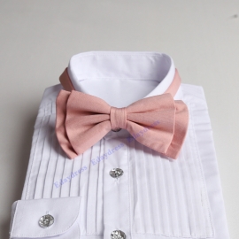 Straps length adjustable for wedding with fabric matching infinity dresses men or children bow ties