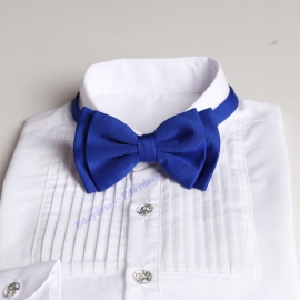 Straps length adjustable for wedding with fabric matching infinity dresses men or children bow ties