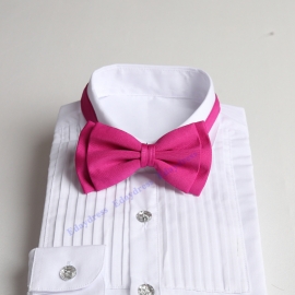 Straps length adjustable for wedding with fabric matching infinity dresses men or children bow ties