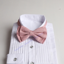 Straps length adjustable for wedding with fabric matching infinity dresses men or children bow ties