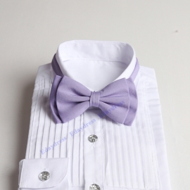 Straps length adjustable for wedding with fabric matching infinity dresses men or children bow ties