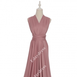 Extra floor length flattering multi ways wrap convertible bridesmaid dresses solid light polignac infinity dresses