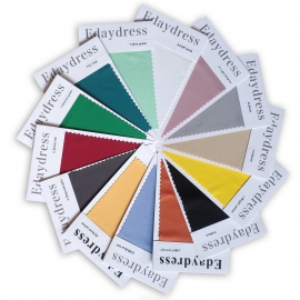 Color swatches for wrap convertible multiway bridesmaid infinity dresses