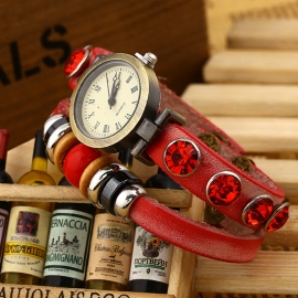 Vintage cowhide bracelet