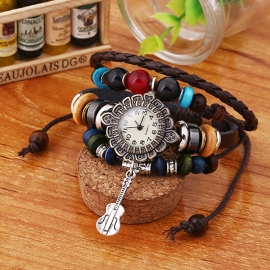 Vintage cowhide bracelet