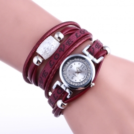 Female fashion bracelet squartz watches
