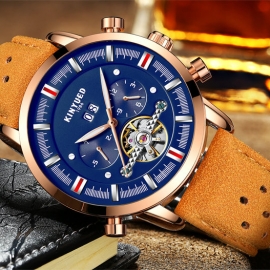 Automatic watch movement watches men luxury brand automatic mechanical waterproof watch 