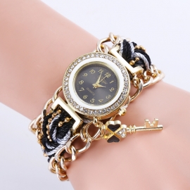 Female fashion bracelet squartz watches