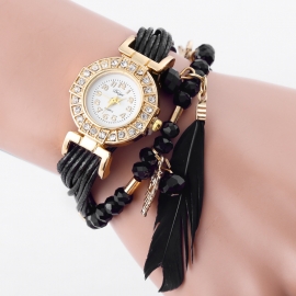 Female luxury squartz watches