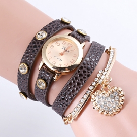 Female fashion bracelet squartz watches