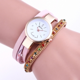 Female fashion bracelet squartz watches