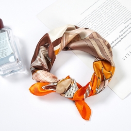 100% mulberry silk high quality elegant square scarf