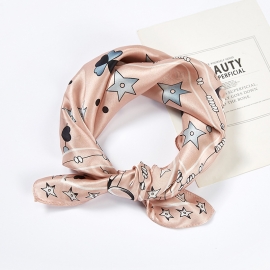 100% mulberry silk high quality elegant square scarf