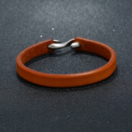 Retro simple leather bracelet mens jewelry fashion wild punk rock leather bracelet