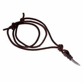 European and american popular retro cowhide necklace mens leather necklace