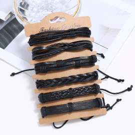 Woven diy set cowhide bracelet accessories european and american ethnic style woven diy set cowhide bracelet accessories cross-border explosion