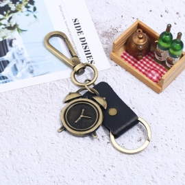 Leather keychain