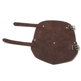 Punk bracelet imitation leather mens wristband simple wide leather bracelet personalized riding wristband