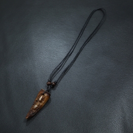 Simple retro new resin necklace