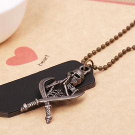 Fashion korean long necklace sweater chain
