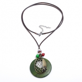 Multi-layer alloy necklace new ladies european and american sweater chain