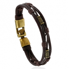Woven leather bracelet  explosive retro leather bracelet bracelet