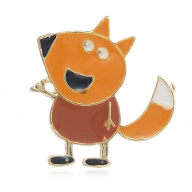 Brooch jewelry wholesale cartoon character dripping brooch badge stabbing horse needle