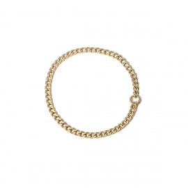 European and american cross-border jewelry, personality hip-hop exaggerated golden special secret chain necklace female