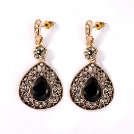 European and american fashion retro resin drop earrings