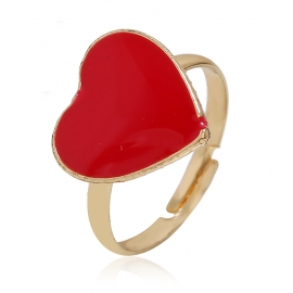 European and american simple love alloy ring fashion opening adjustable bracelet index finger ring