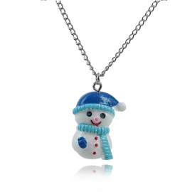Hot selling christmas snowman earrings european and american personality fashion cute doll earring gifts