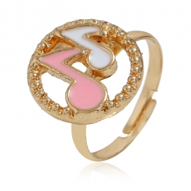 European and american simple tone in line with gold ring fashionable opening adjustable bracelet index finger ring