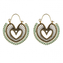 Popular sources of earrings, european and american fashion earrings jewelry, thai ethnic style hollowed out antique earrings