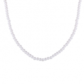 Japan and south korea cross-border jewelry elegant and simple style imitation pearl chain necklace 1