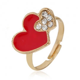 European and american simple love alloy ring fashion opening adjustable bracelet index finger ring