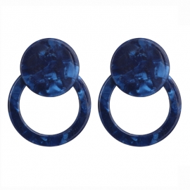 New simple and versatile earrings, high-quality plate geometric type female earrings earrings, wholesale direct sales