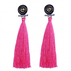Korean earrings fashion new earrings, long fringed pop earrings, trendy accessories and small jewelry one drop delivery