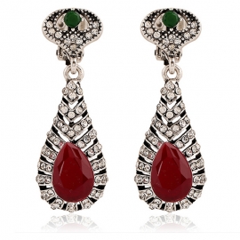 European and american non-pierced earrings retro bohemian new exaggerated female earrings earrings