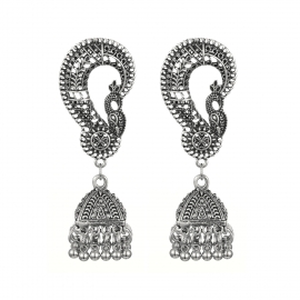 European and american indian style alloy bells amazon cross-border hollow ethnic style fashion earrings